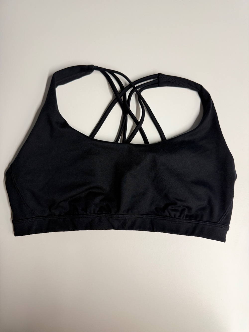 Victoria's Secret Black Strappy Back Sports Bra